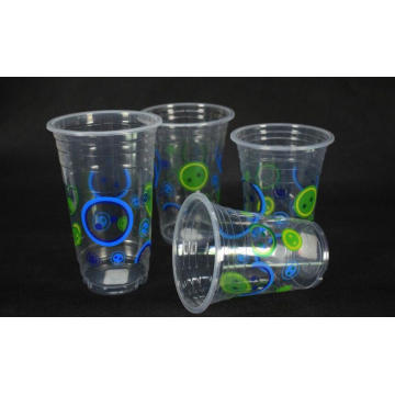 Disposable Cold Plastic Drinking Cup, 16 Oz